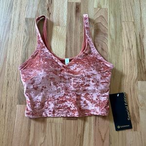 Lululemon Align *Crushed Velvet Pink Size 8